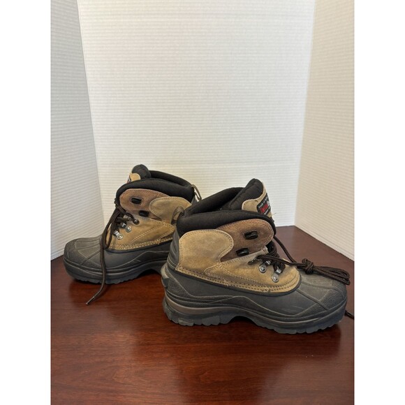 Itasca Ice Breaker Leather Boots w Thermolite Women’s Sz 8 Brown Leather Upper - Picture 2 of 7